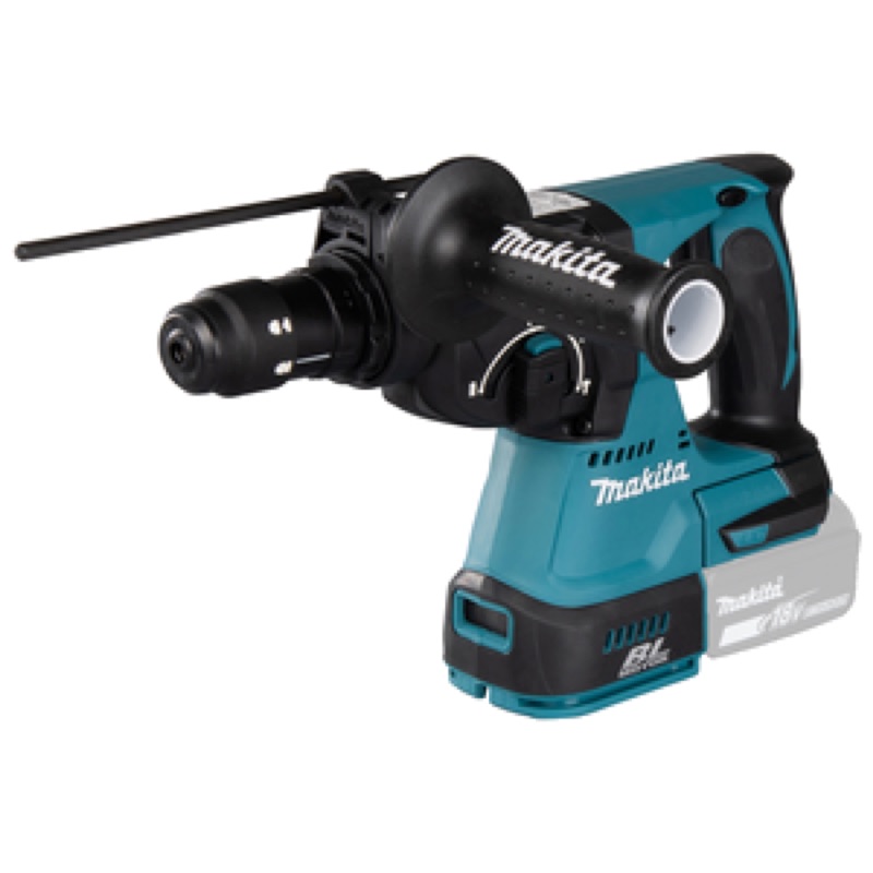 Perforateur Makita DHR243 avec sa batterie LXT 18 V